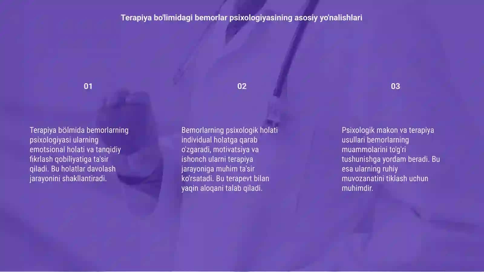 Terapiya bölimidagi bemorlar psixologiyasi 3