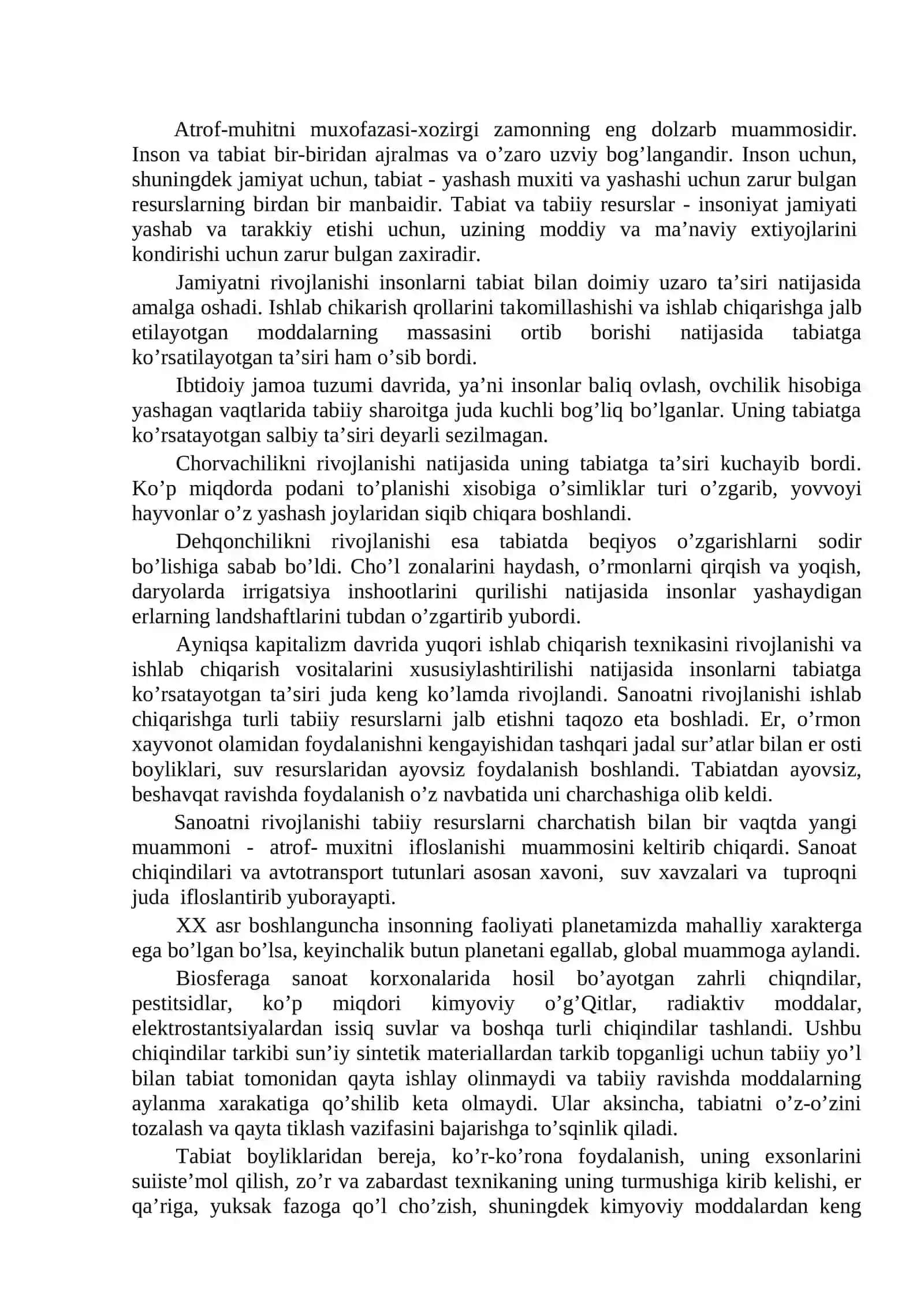 Аtmosfera havisini ifloslanishi 3