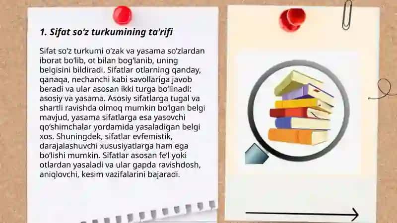 Sifat so‘z turkumi 3