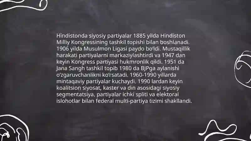 Hindistonda siyosiy partiyalar 3