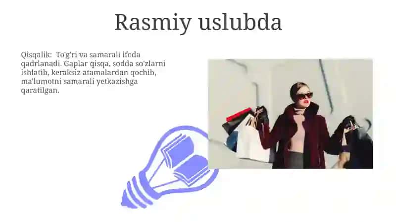 Ilmiy uslub xususiyatlari va koʻrinishlari 3