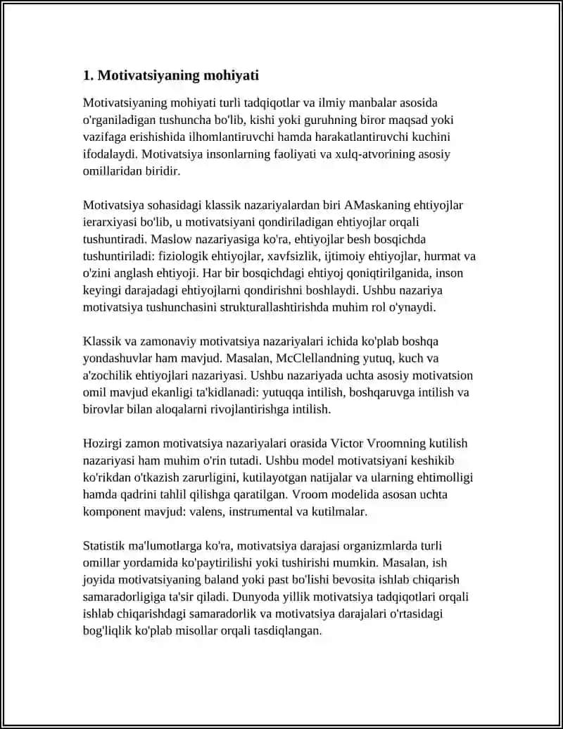 XULQ-ATVOR VA FAOLIYAT MOTIVATSIYASI 3