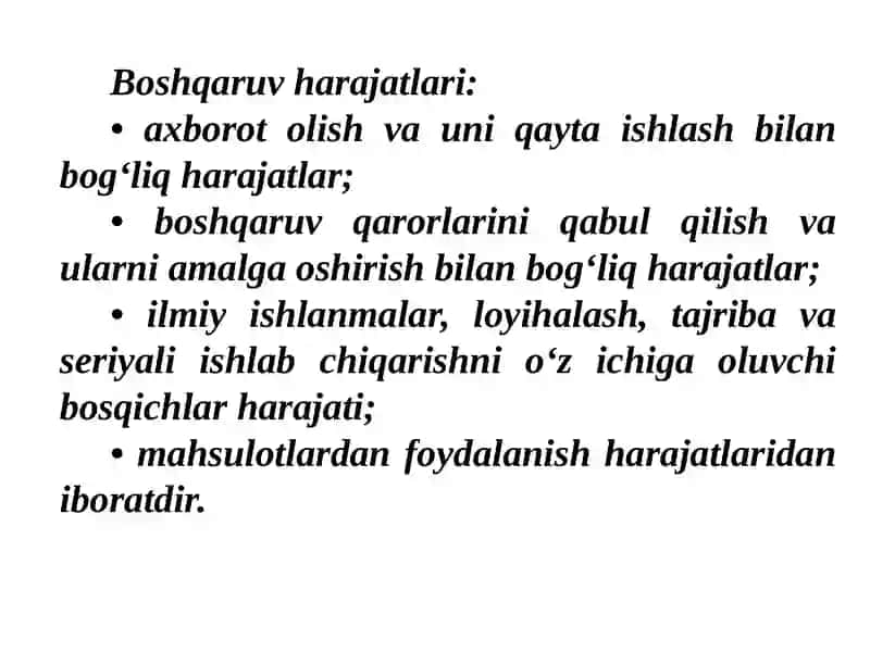 Boshqaruv samaradorligi 3