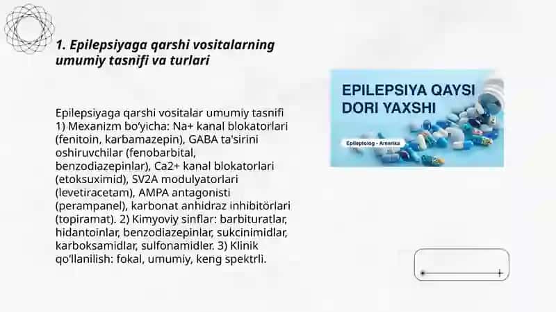 Epilepsiyaga qarshi vositalar 3