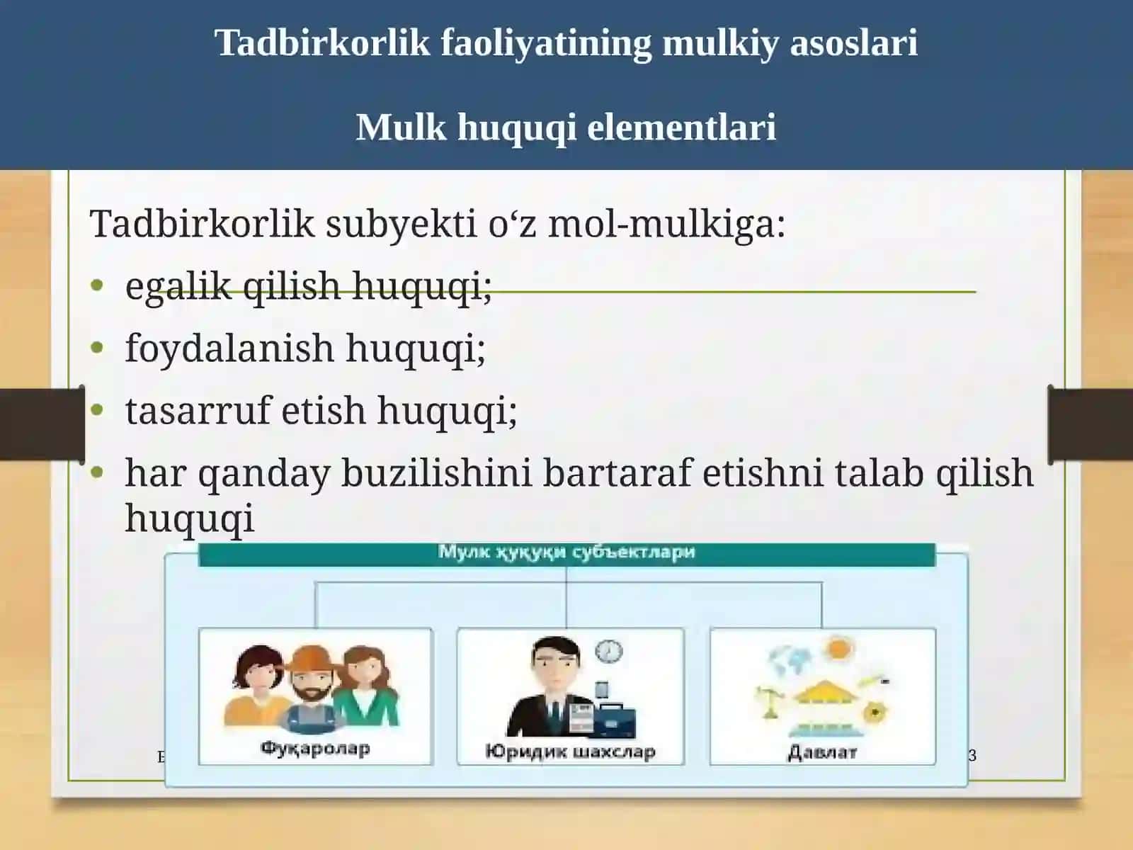 Korporativ moliya 3