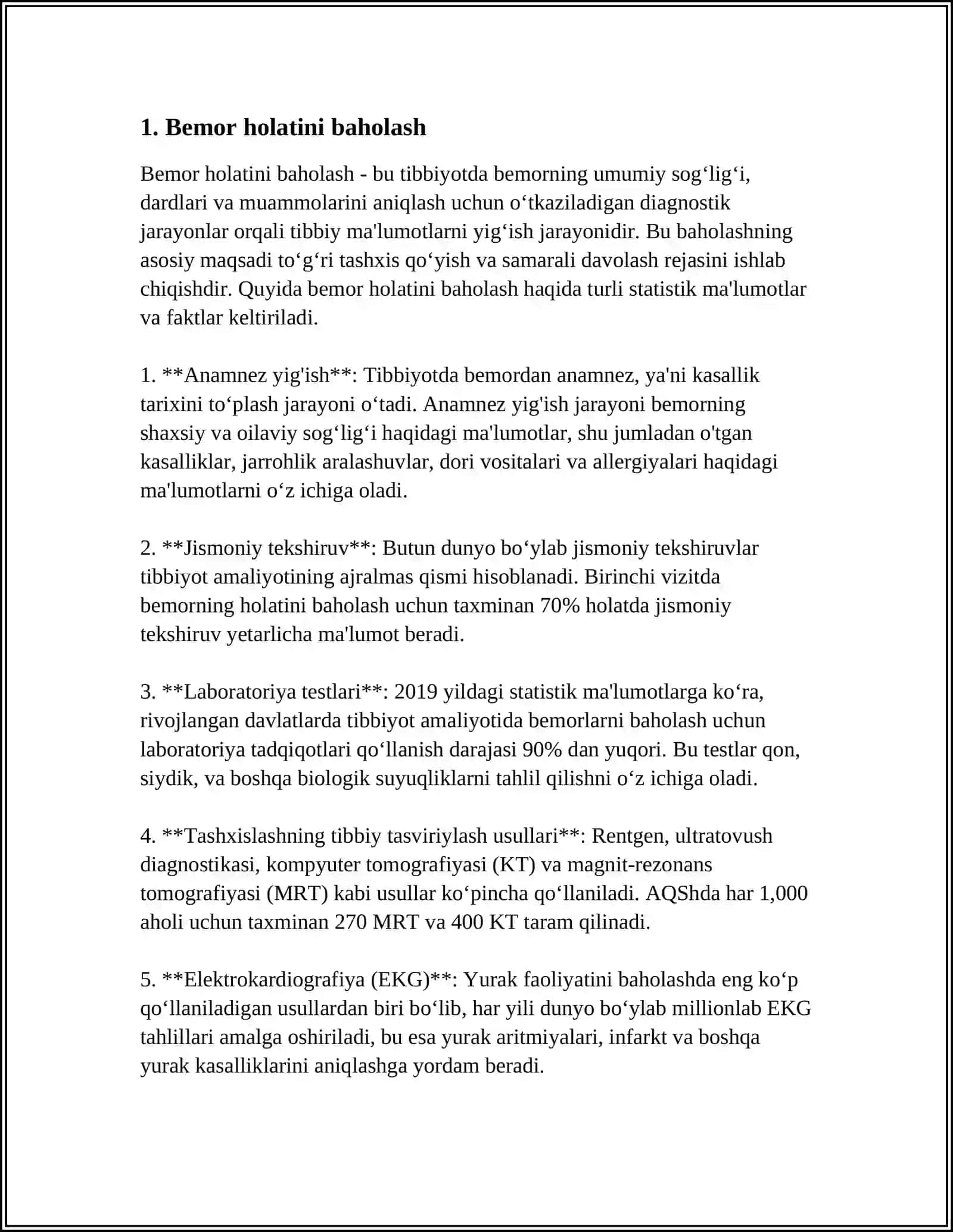 SIYDIK AJRATISH MUAMMOLARIDA BEMORLARGA HAMSHIRALIK PARVARISHI 3