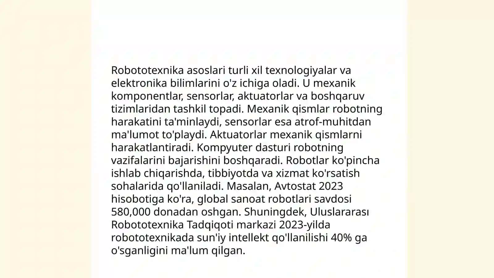 Robototexnika asoslari 3