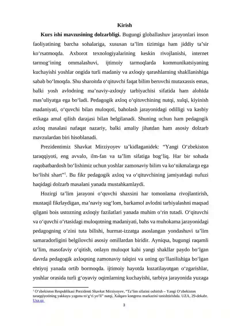 PEDAGOGIK AXLOQNING TARIXIY ILDIZLARI VA ULARNING ZAMONAVIY TALQINI 3