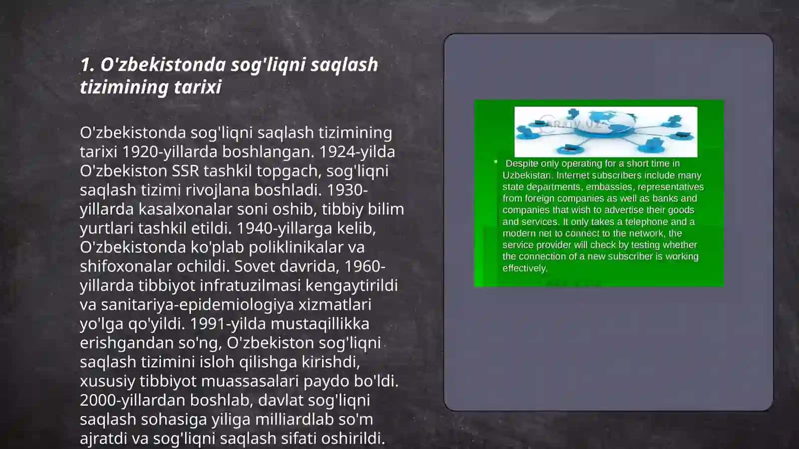 O'zbekistonda sog'liqni saqlash tizimi 3