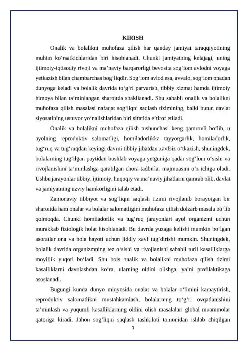 onalik va bolalikni muhofaza qilish 3