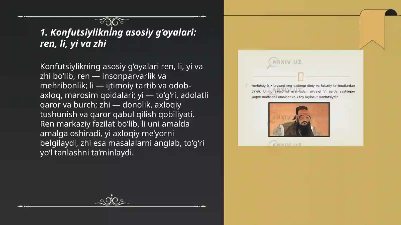 Konfutsiylik talimoti va uning Xitoy diniga 3