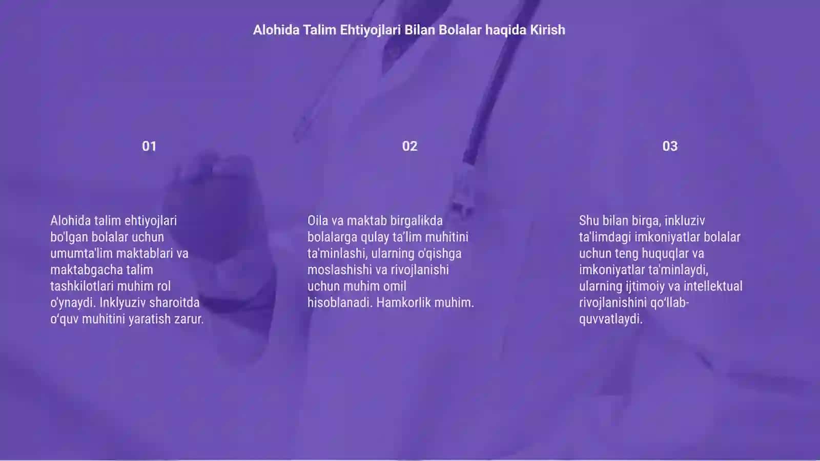 Alohida talim extiyojlari 3