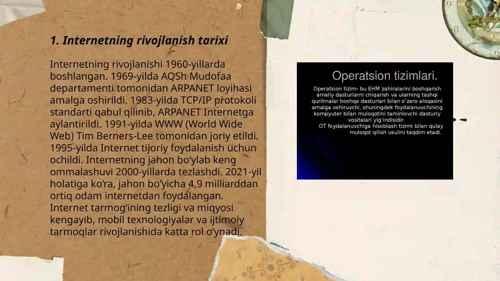 Internetning zamonaviy xizmatlari 3