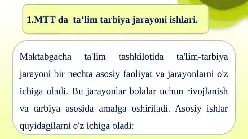 Maktabgacha ta'lim tashkiloti data'lim tarbiyasi 3