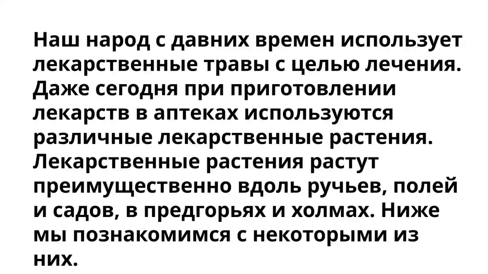 Лекарственные растения 3