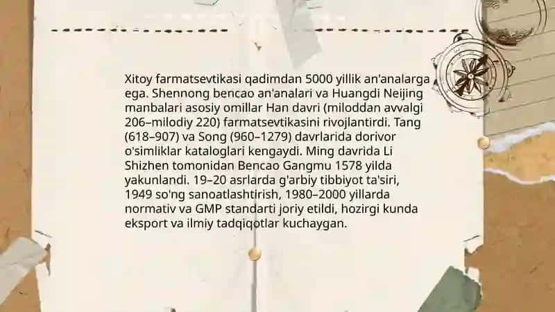 Xitoyda farmatsevtikaning rivojlanishi 3