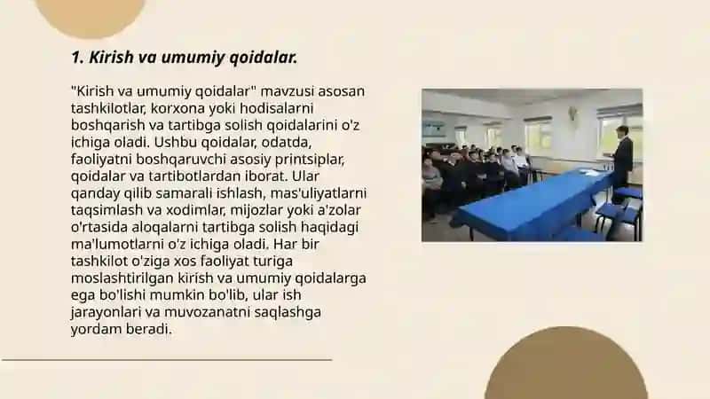 Kirish va umumiy qoidalar 3