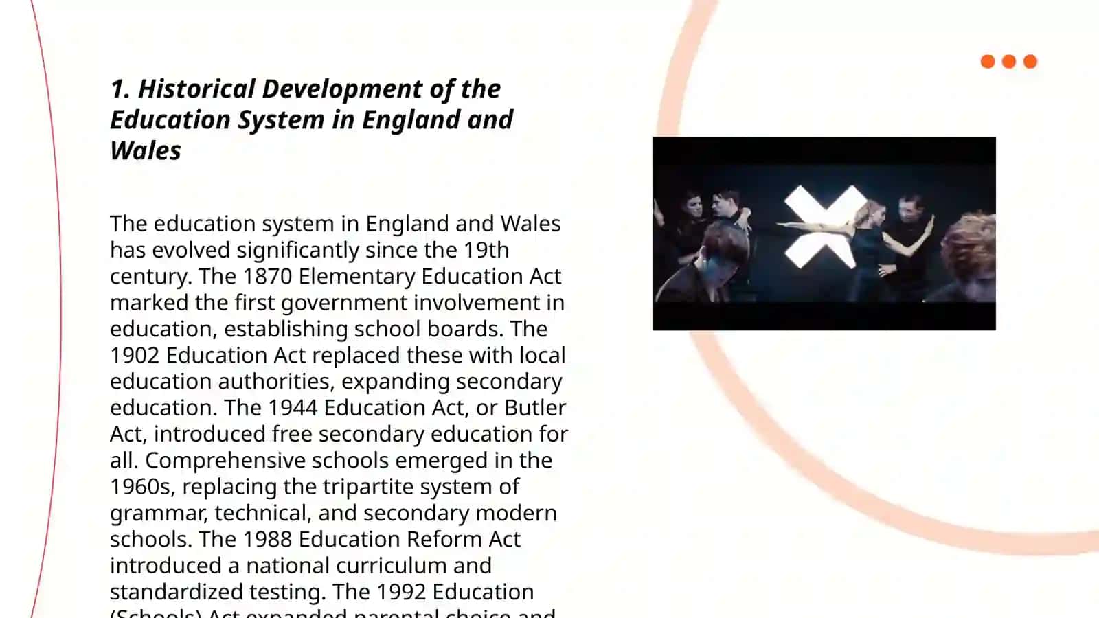 Peculiarities of the education system of England and Wales 3