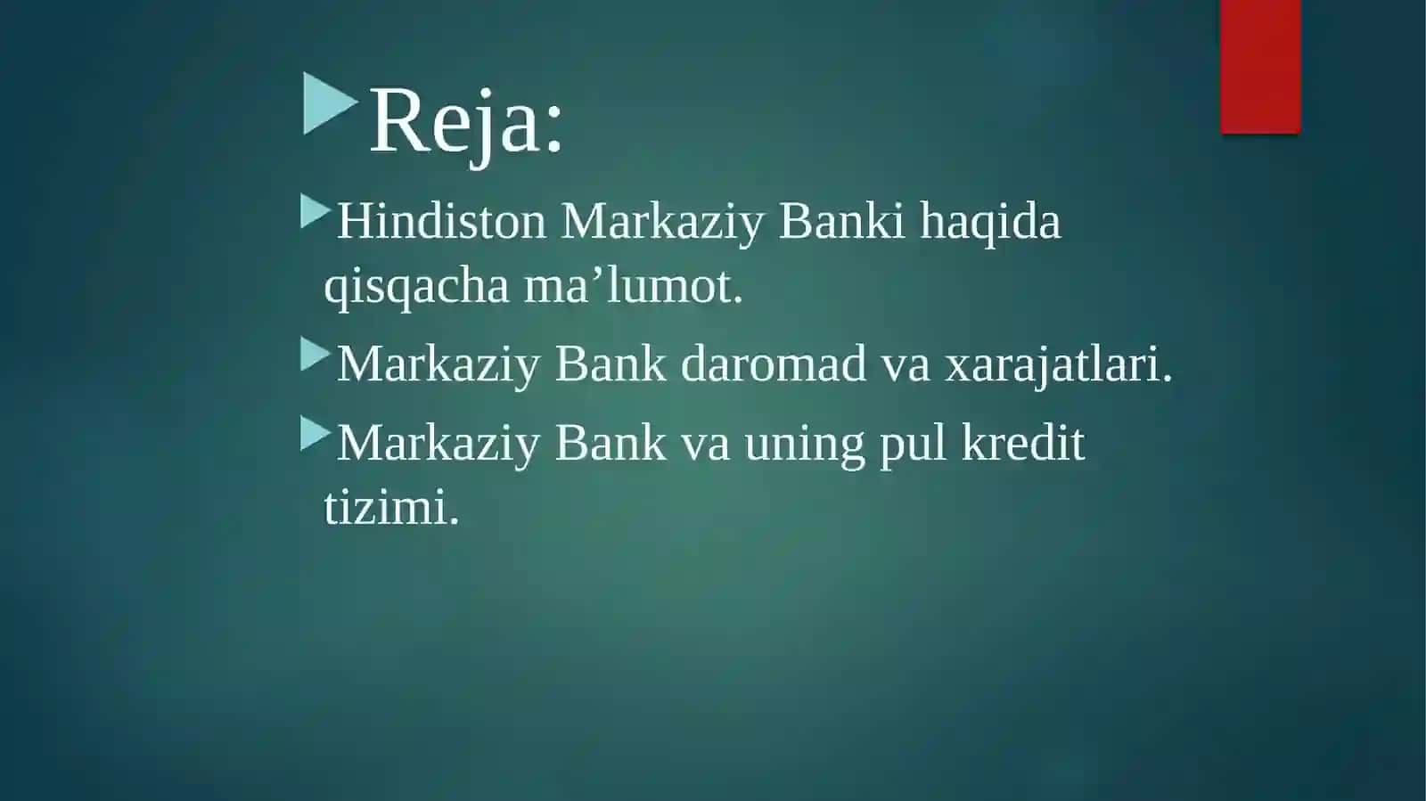 Hindiston Markaziy Banki 3