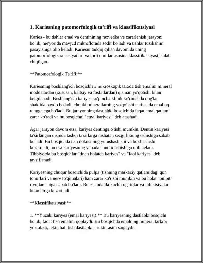 KARIESNI PATOLOGIK ANATOMIYASI 3