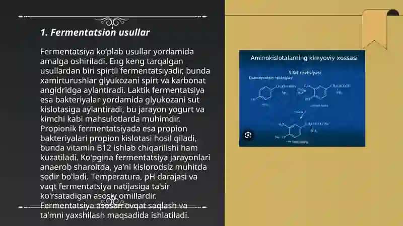 Aminokislatalarning ishlab chiqarish usullari 3