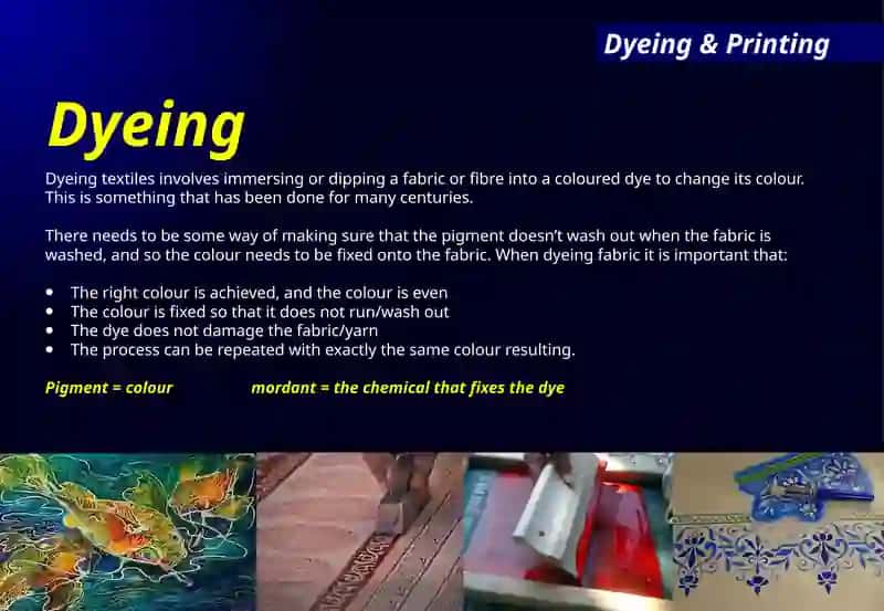 Dyeing and Printing 3