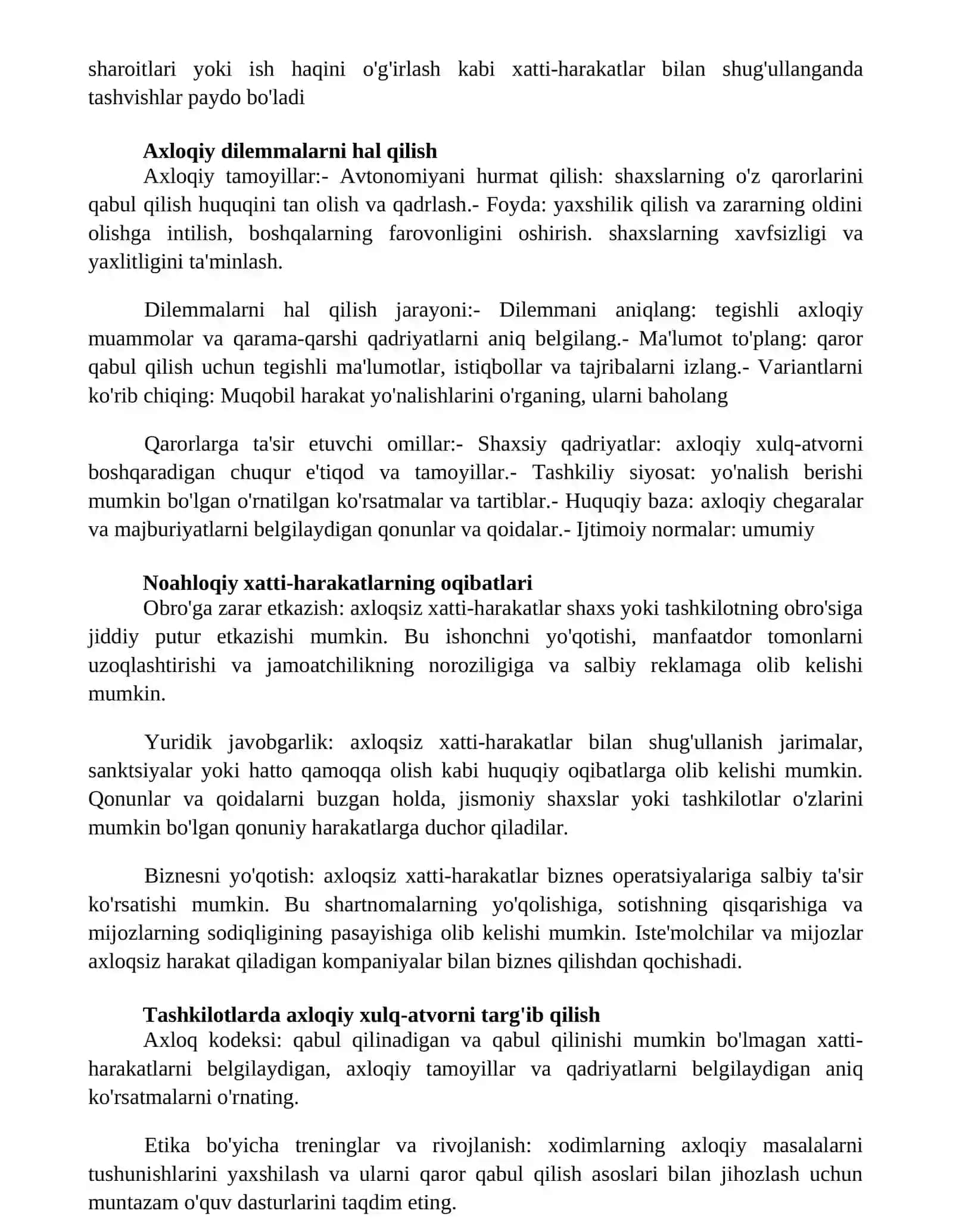 Kasb Etikasi 3