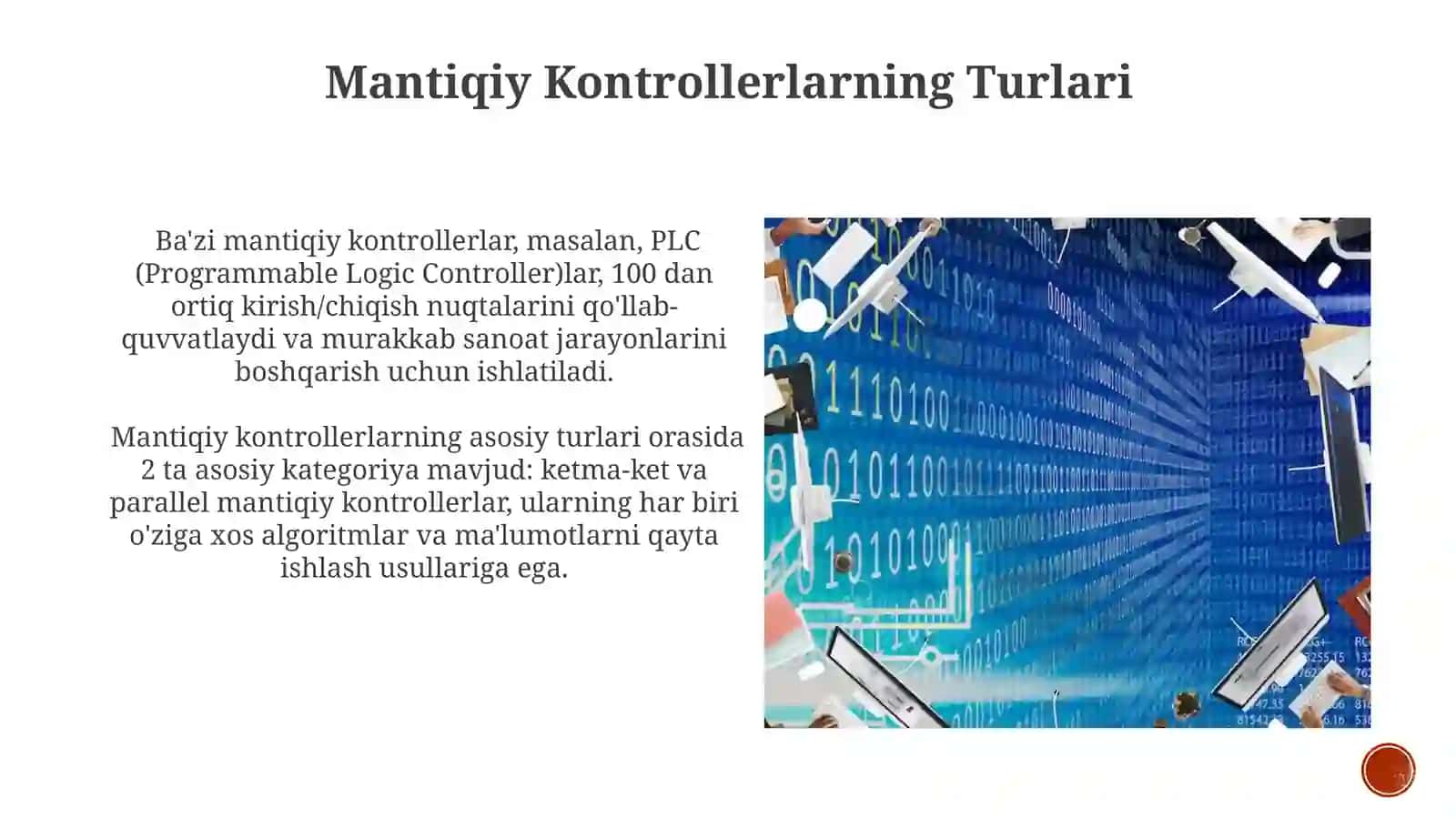 Mantiqiy Kontrollerlarning Turlari va Xususiyatlari 3