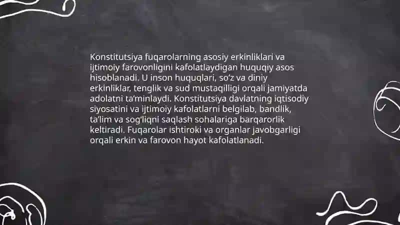 Konstitutsiya erkin va farovon hayot garovi 3