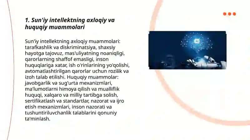 Sun'iy intellekt: muammolari va istiqbollari 3
