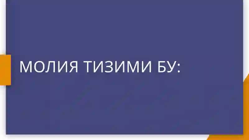 Moliya tizimi 3