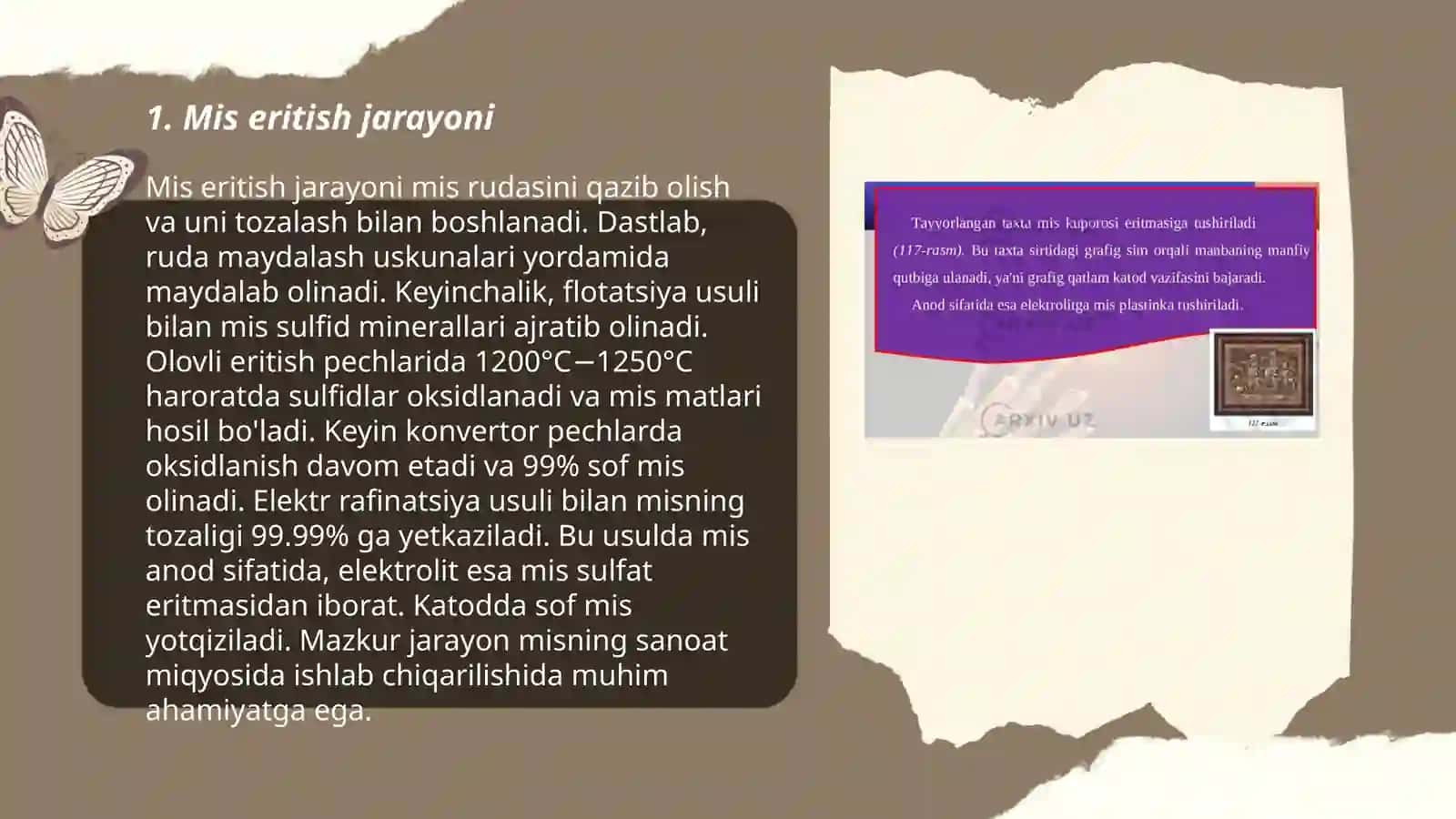 Mis ishlab chiqarish texnologiyasi 3