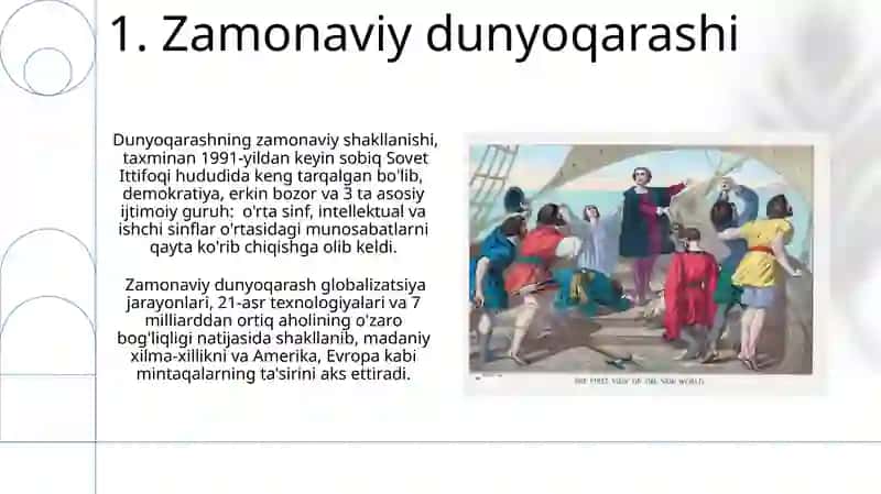 DUNYO QARASHNING TARIXIY SHAKLLARI 3