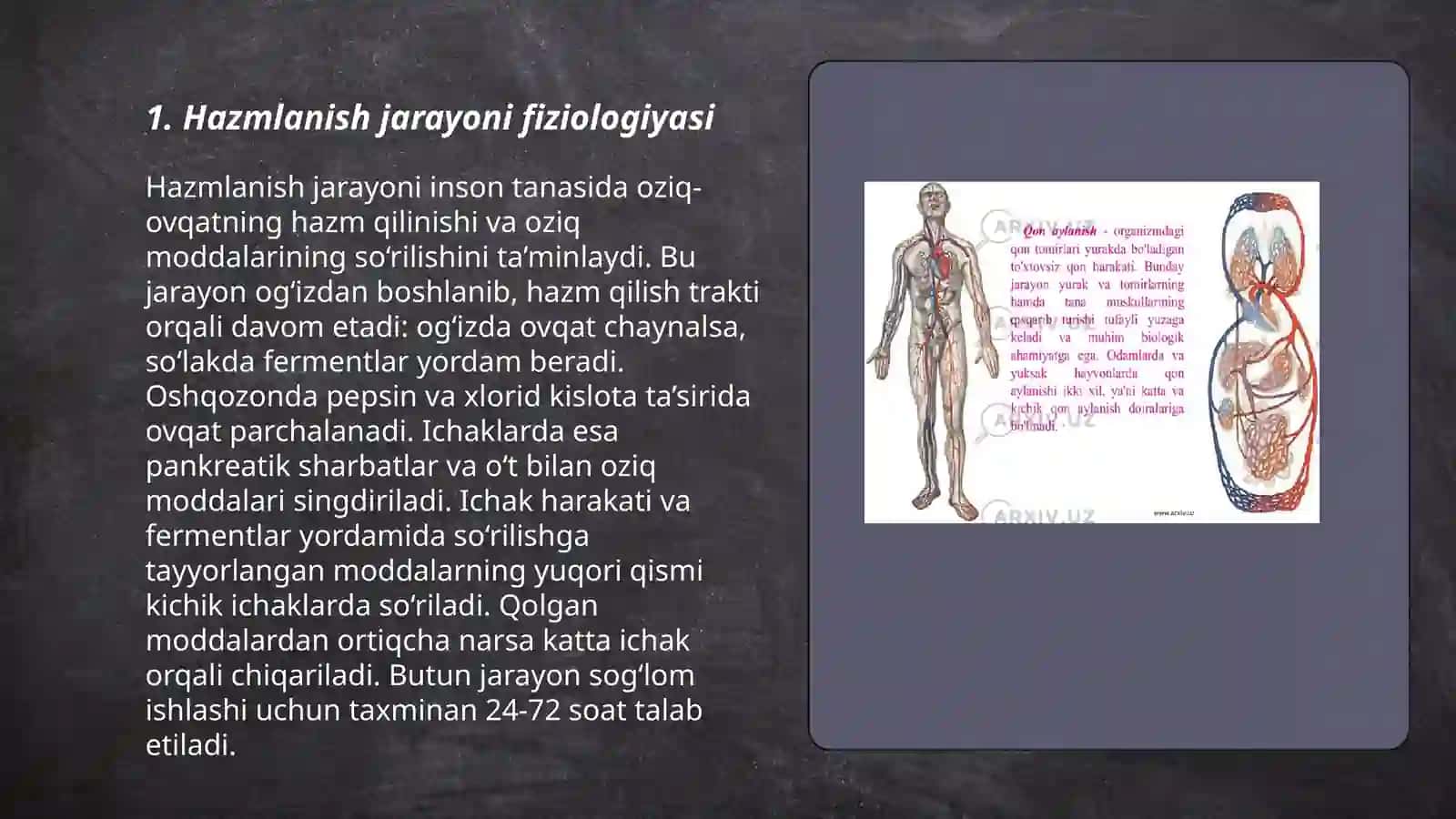 Hazmlanish jarayoning boshqariluvi 3
