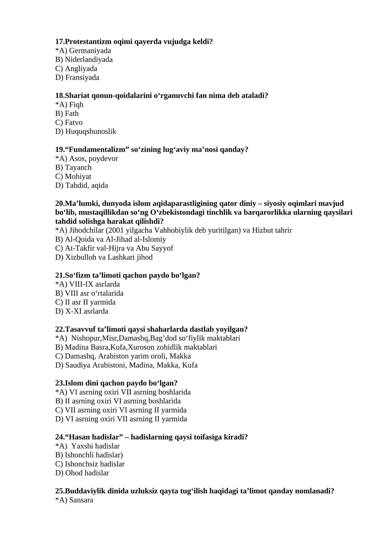 Dinshunoslik 3