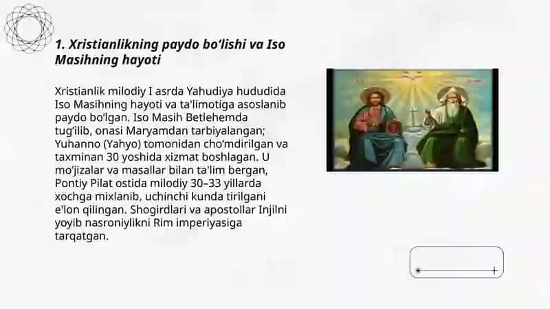 Xristianlik tarixi va ta'limoti 3