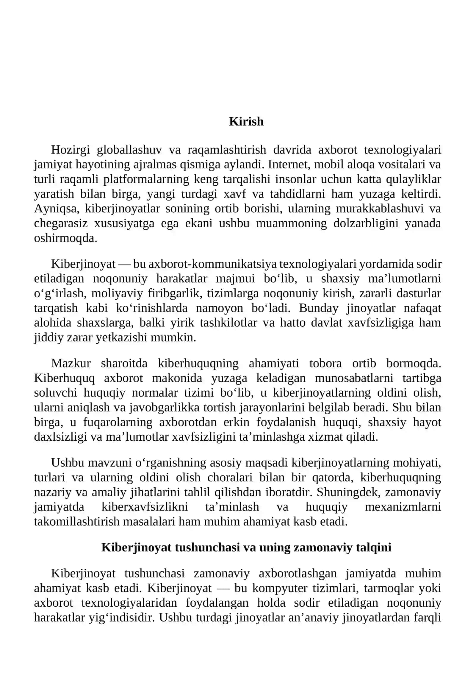 Kiberjinoyat va kiberhuquq 3