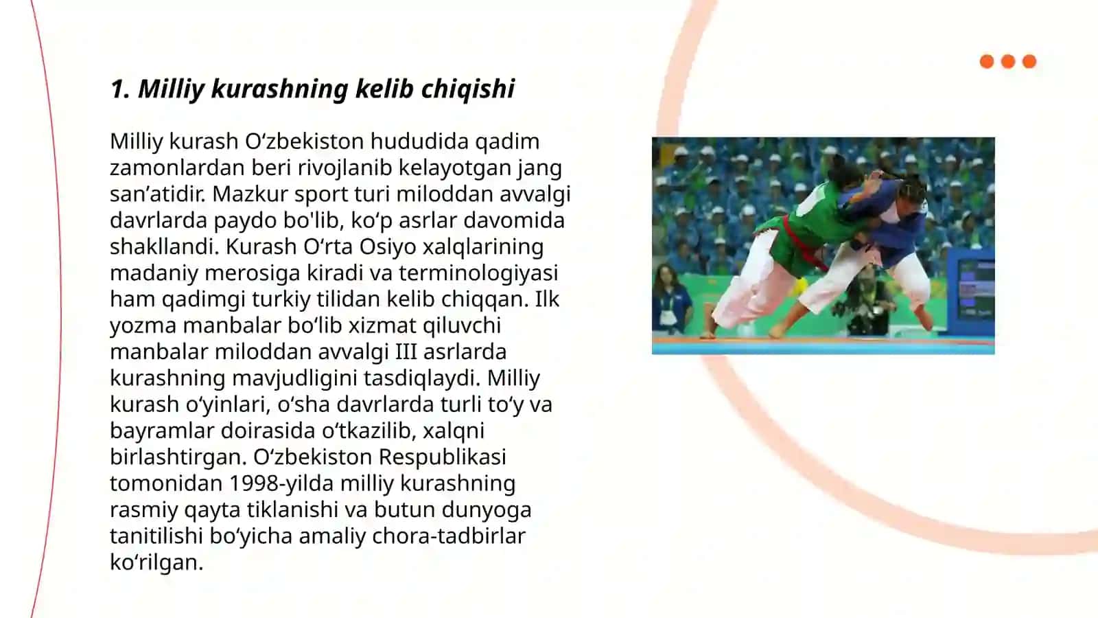Milliy Kurash Turlarining Rivojlanish Tarixi 3