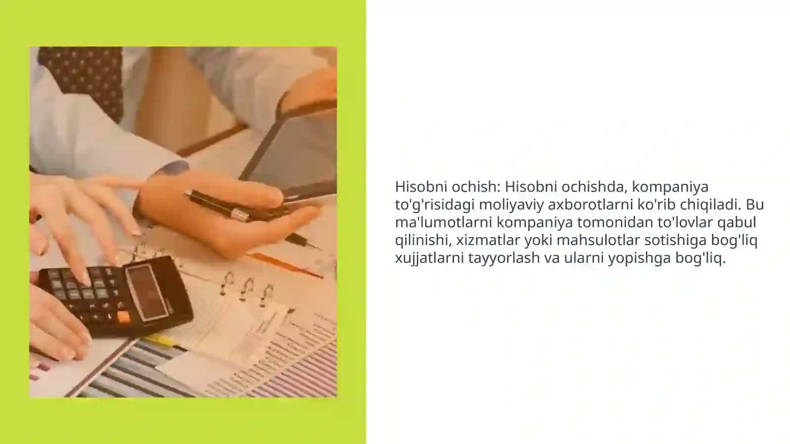 Bug'alteriya hisobiga kalkulyatsiya usuli 3