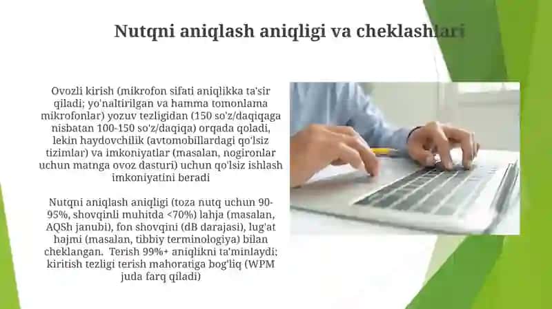 Ovozli Kirish Usullari 3