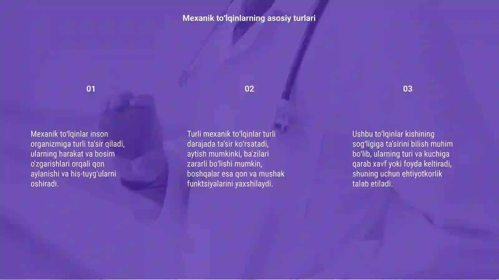 Mexanik to‘lqinlarning inson organizmiga taʼsiri 3