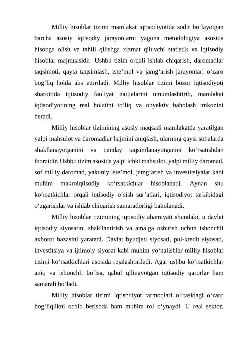 O‘zbekistonda milliy hisoblar tizimi 3