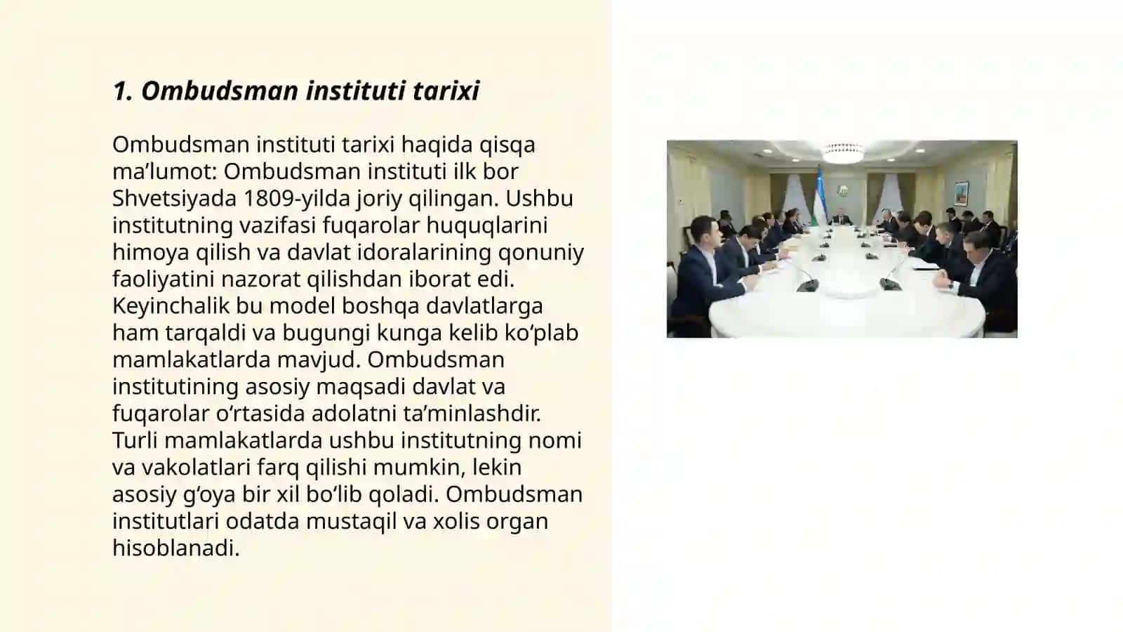Ombudsman to'g'risidagi qonun 3