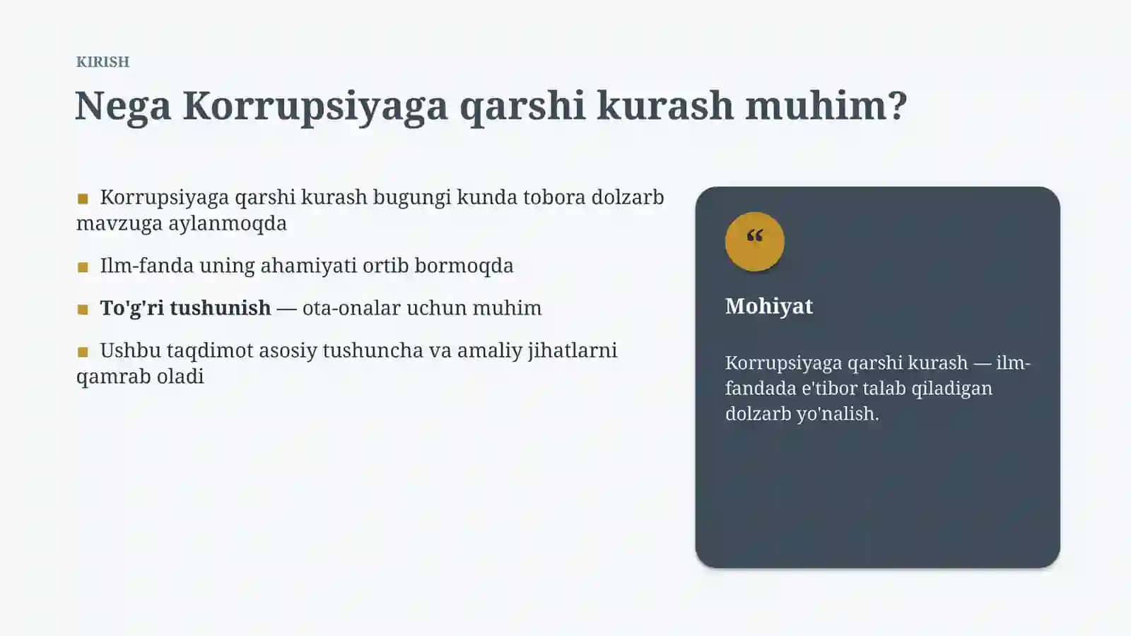 Korrupsiyaga qarshi kurash 3
