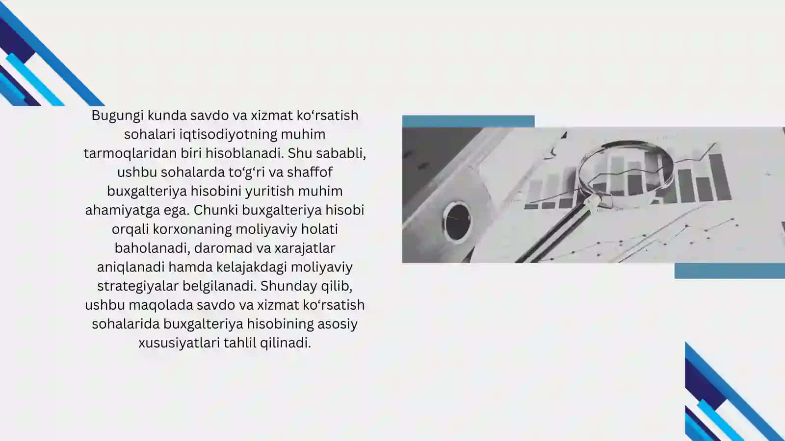 BAHOLASH XIZMATLARINI KO‘RSATUVCHI SUB’EKTLARDA BUXGALTERIYA HISOBI 3