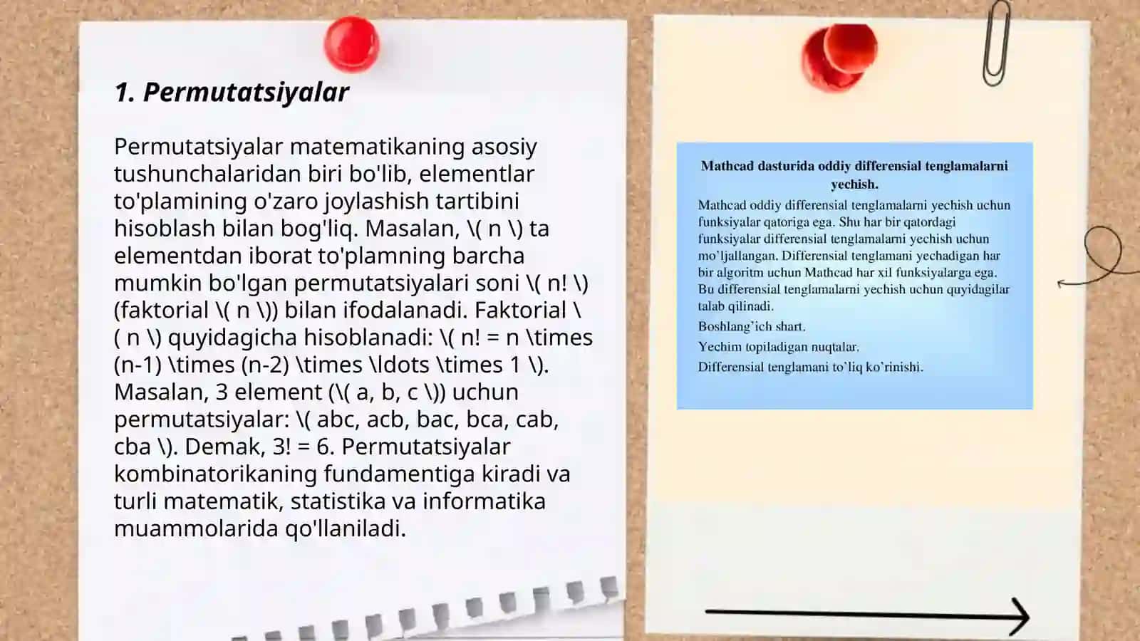 Permutatsiyalar 3