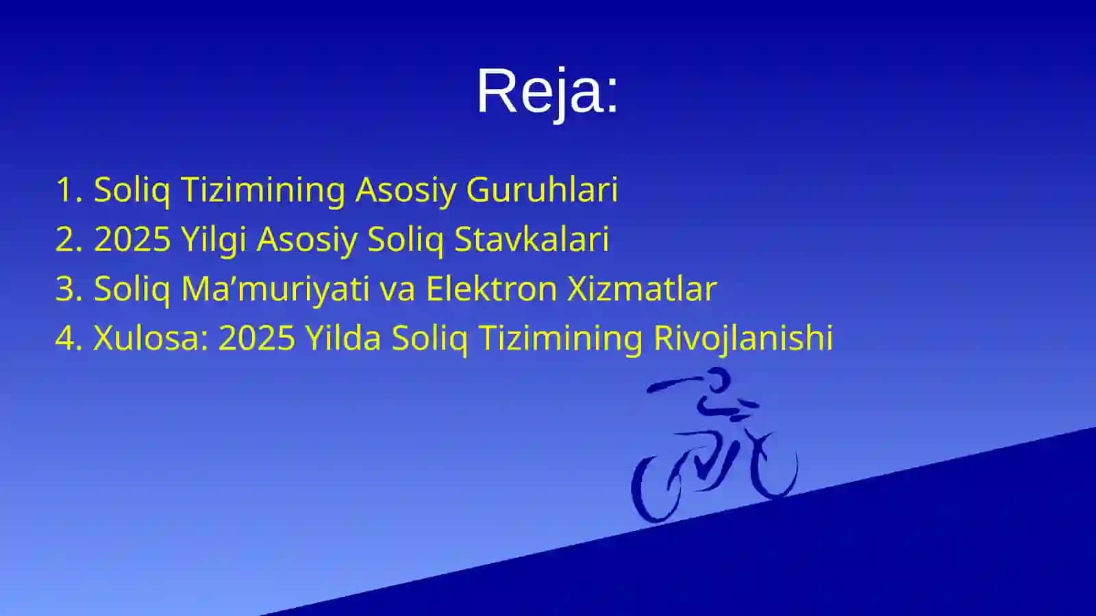 Soliqlar Tizimini Guruhlash Tartibi 3