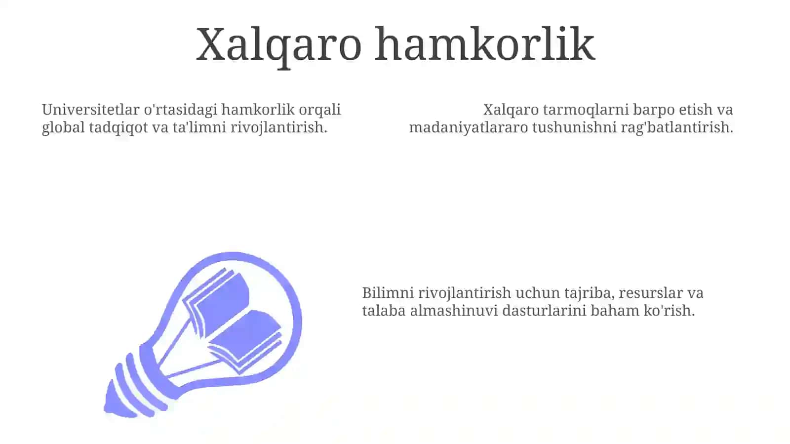 Universitetlar o'rtasidagi hamkorlik 3