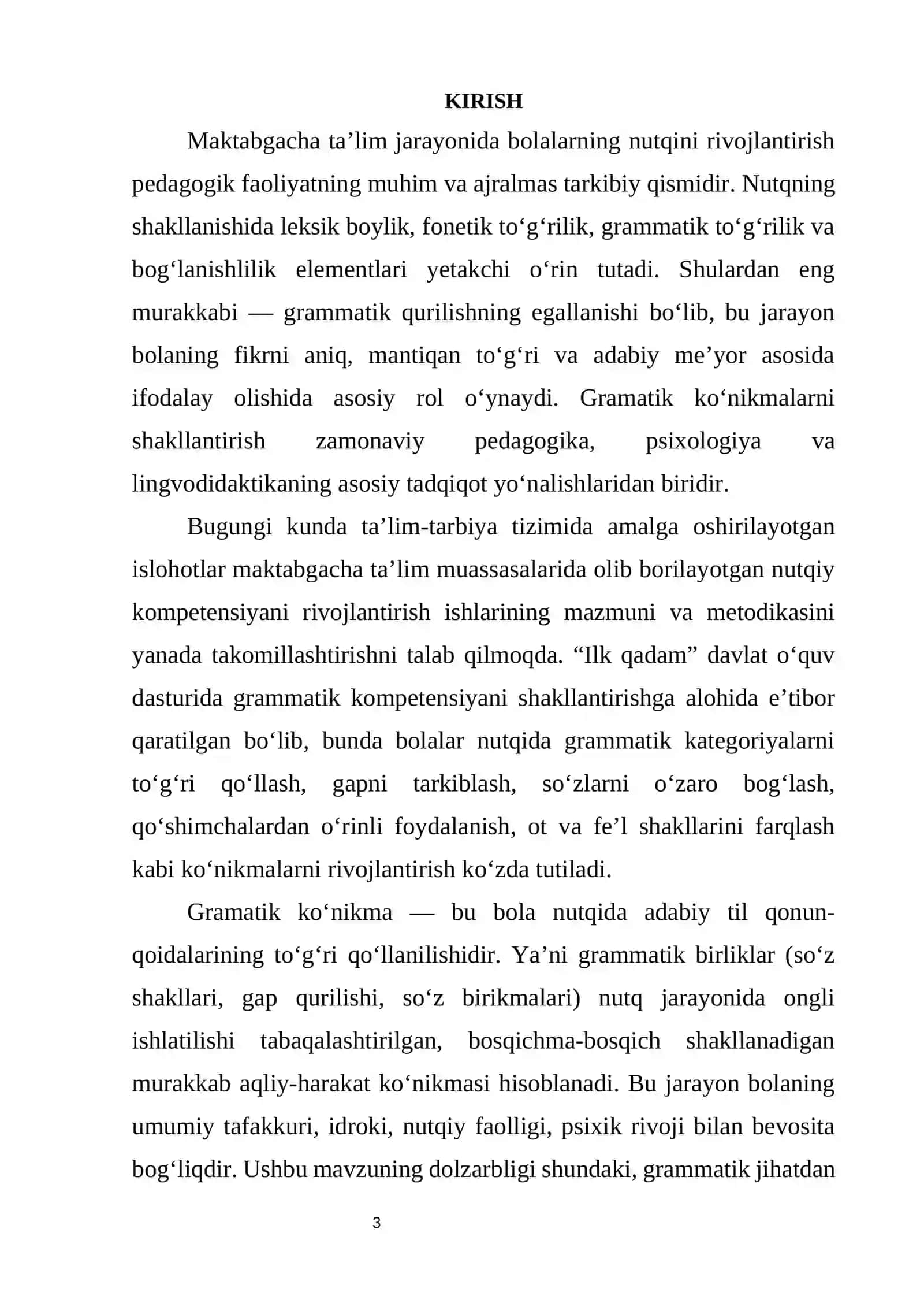GRAMMATIK KO’NIKMALARNI SHAKLLANTIRISH USULLARI VA YO’LLARI 3