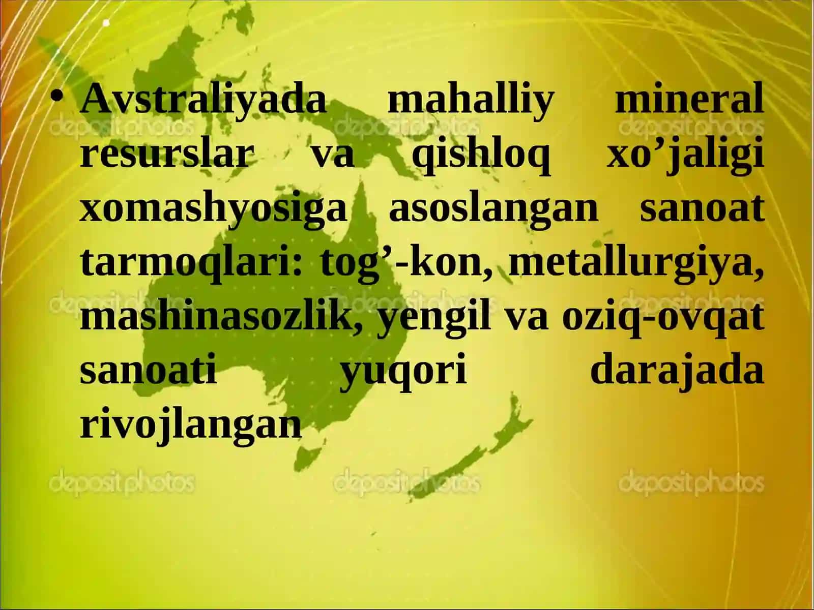 Avstraliya va Okeaniya xo’jaligi 3